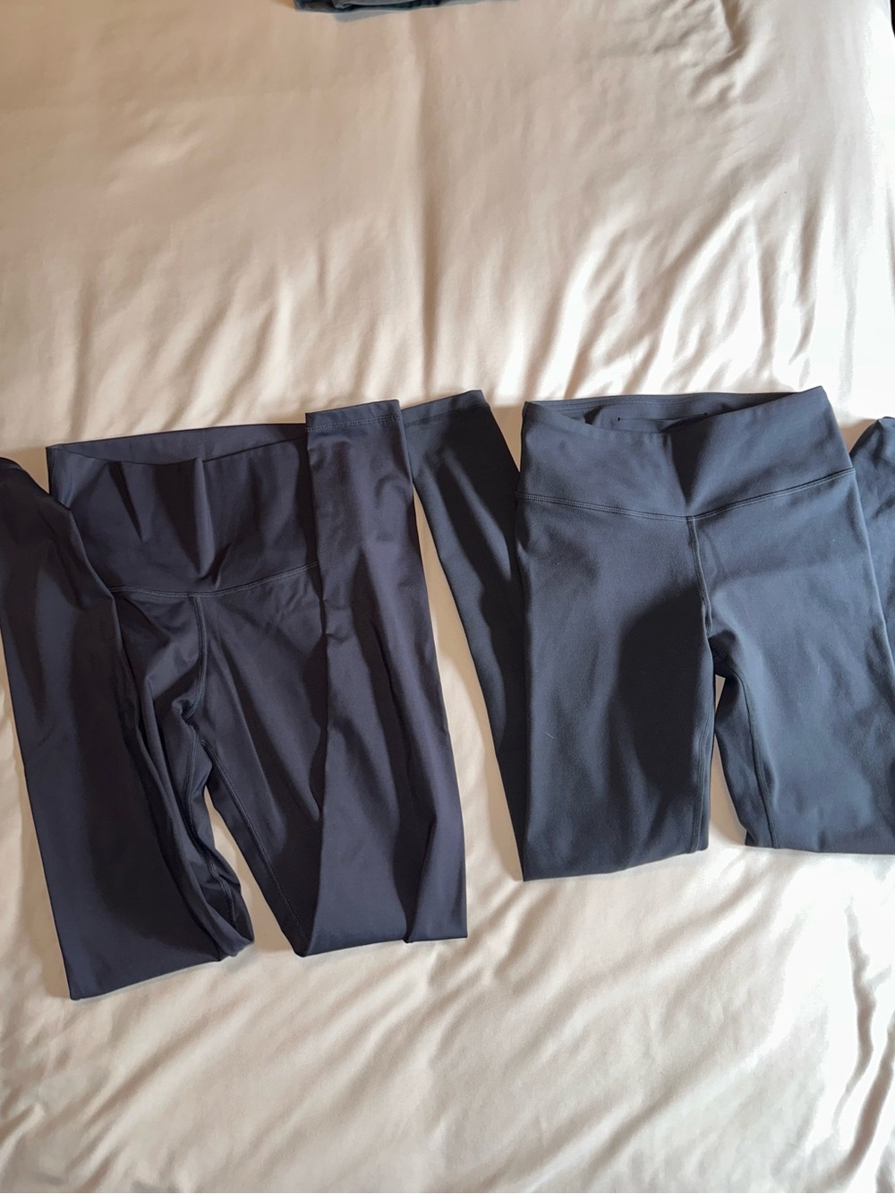 Gray leggings